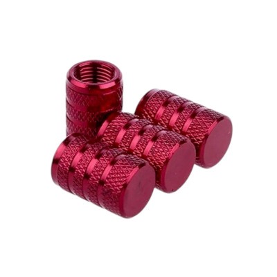 Καπάκι βαλβίδας ελαστικών αυτοκινήτου - R-Z17105-4U - 140522 - Red