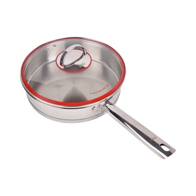 Τηγάνι ανοξείδωτο με καπάκι - 2.5L - CS003-C24 - DSP - 560997