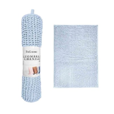 Πατάκι μπάνιου - M0842- 40x60cm - Light Blue - 20854