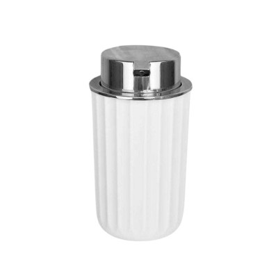 Θήκες κρεμοσάπουνου Dispenser πλαστικές - Σετ 5pcs - White - 21523