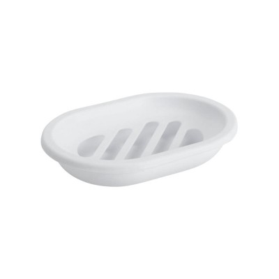 Σαπουνοθήκες μπάνιου πλαστικές - Σετ 9pcs - White - 21544