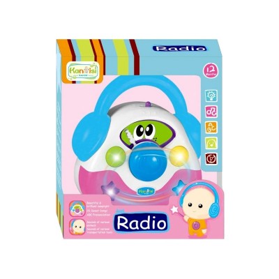 Βρεφικό εκπαιδευτικό ραδιοφωνάκι - HY655-E - 215520