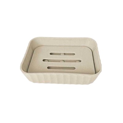 Σαπουνοθήκες μπάνιου πλαστικές - Σετ 9pcs - Beige - 21568