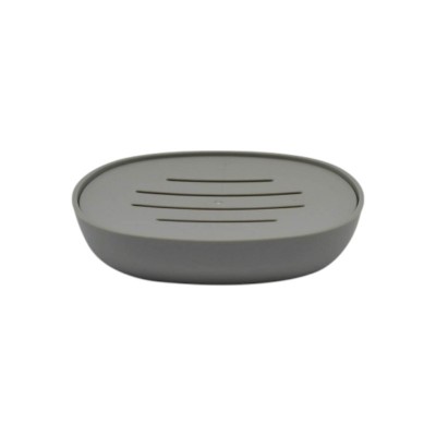 Σαπουνοθήκες μπάνιου πλαστικές - Σετ 9pcs - Grey - 21592