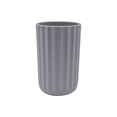 Θήκες οδοντόβουρτσας πλαστικές σε σετ 5Χ - Grey - 21597