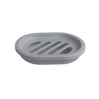 Σαπουνοθήκες μπάνιου πλαστικές - Σετ 9pcs - Grey - 21616