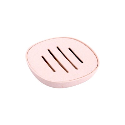 Σαπουνοθήκες μπάνιου πλαστικές - Σετ 9pcs - Light Pink - 21628