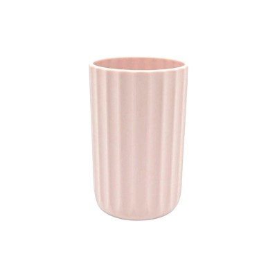 Θήκες οδοντόβουρτσας πλαστικές σε σετ 5Χ - Light Pink - 21633