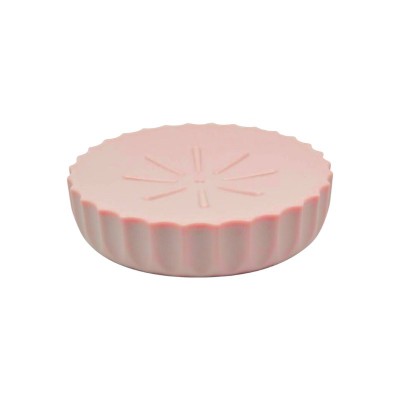 Σαπουνοθήκες μπάνιου πλαστικές - Σετ 9pcs - Light Pink - 21634