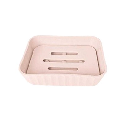 Σαπουνοθήκες μπάνιου πλαστικές - Σετ 9pcs - Light Pink - 21640