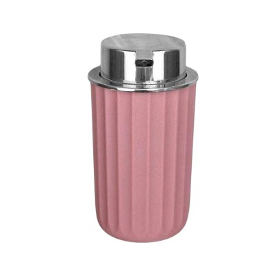 Θήκες κρεμοσάπουνου Dispenser πλαστικές - Σετ 5pcs - Pink - 21739