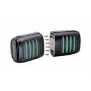 Ασύρματο ηχείο Bluetooth αδιάβροχο - 2in1 - KMS-121 - 886144 - Blue