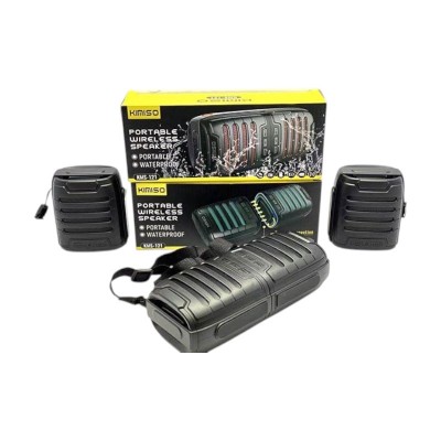 Ασύρματο ηχείο Bluetooth αδιάβροχο - 2in1 - KMS-121 - 886144 - Black
