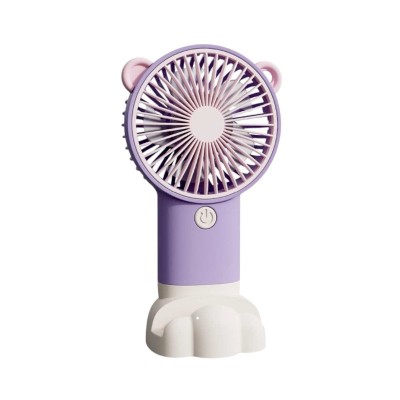 Επαναφορτιζόμενος ανεμιστήρας mini - 0808-5 - 033107 - Purple