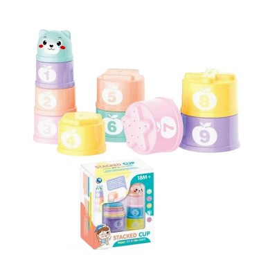 Βρεφικό εκπαιδευτικό παιχνίδι με κύβους - BM7910 - 215347