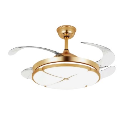 Ανεμιστήρας οροφής & φωτιστικό - DS-6604 - 96W - 431620 - Gold