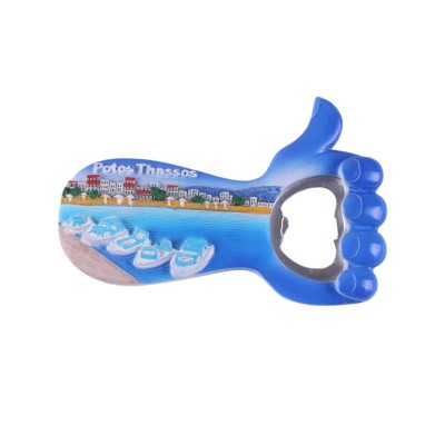 Τουριστικό μαγνητάκι Souvenir - Ανοιχτήρι - Σετ 12pcs - Thassos - 678410