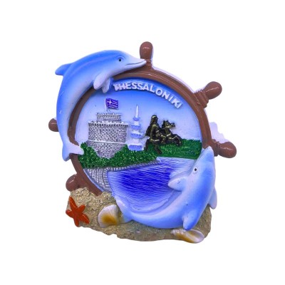 Τουριστικό μαγνητάκι Souvenir - Σετ 12pcs - Thessaloniki - 678434