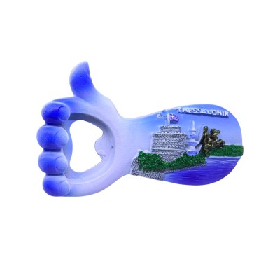Τουριστικό μαγνητάκι Souvenir - Σετ 12pcs - Thessaloniki - 678438