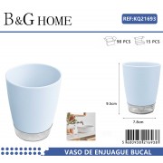 Θήκες οδοντόβουρτσας πλαστικές σε σετ 5Χ - Light Blue - 21693