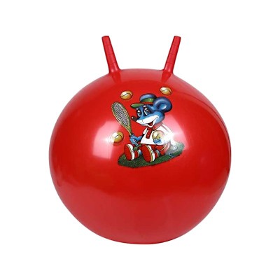 Φουσκωτή μπάλα αναπήδησης Hop-Hop - 55350-02 - 55cm - 982314 - Red