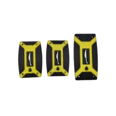 Διακοσμητικά καλύμματα πεντάλ αυτοκινήτου - R-G31111-3 - 120717 - Yellow