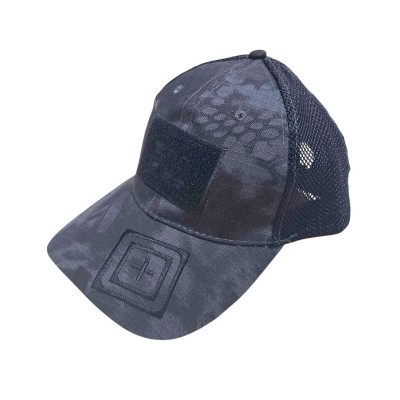 Ανδρικό καπέλο jockey στρατιωτικού τύπου - M01 - 270591 - Grey/Black