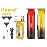 Κουρευτική μηχανή & trimmer - KM-657 - Kemei - Red