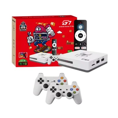 Φορητή κονσόλα παιχνιδιών & Android TV Box με 2 χειριστήρια - G7 - 812952