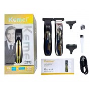 Κουρευτική μηχανή & trimmer - KM-1865 - Kemei - Black/Gold