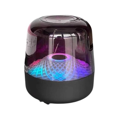 Ασύρματο ηχείο Bluetooth με φωτισμό LED - TG-463 - 813577 - Black