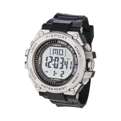 Ψηφιακό ρολόι χειρός - LS9053 - Lasika - 817346 - Black/Silver