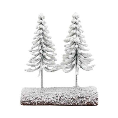 Χριστουγεννιάτικα επιτραπέζια διακοσμητικά δεντράκια - 02XS432 - 313052