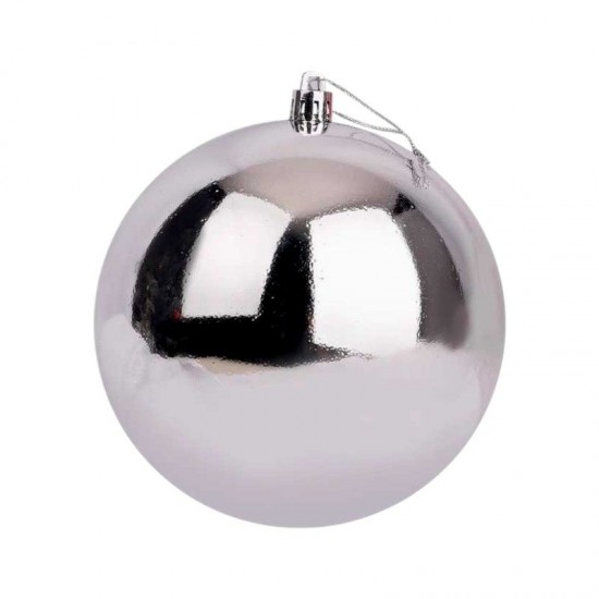 Χριστουγεννιάτικη μπάλα - 20cm - 1pc - 326154 - Silver Χριστουγεννιάτικη μπάλα - 20cm - 1pc - 326154 - Silver