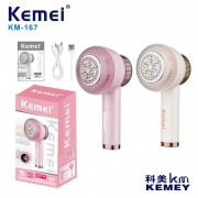 Αποχνουδωτής ρούχων - KM-167 - Kemei - Pink