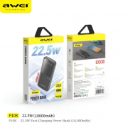 Powerbank - P10K - 10.000mah - 22.5W - AWEI - 008518