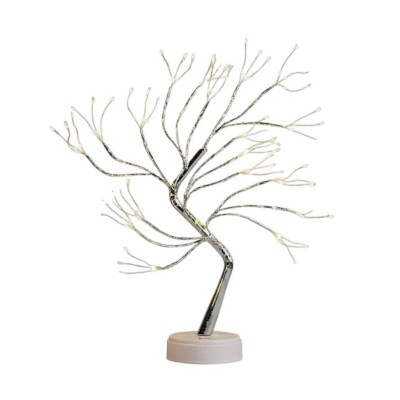 Χριστουγεννιάτικο επιτραπέζιο διακοσμητικό δεντράκι με φωτισμό - 153100 - Warm White