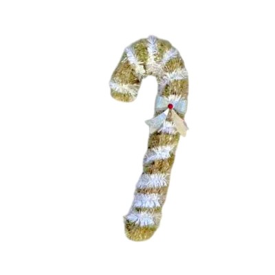 Χριστουγεννιάτικο Γλειφιτζούρι μπαστούνι - 15x19cm - 212351 - Gold