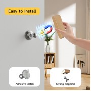 Επαναφορτιζόμενο επιτοίχιο φωτιστικό LED με μαγνητική βάση - 285179 - Dark Brown