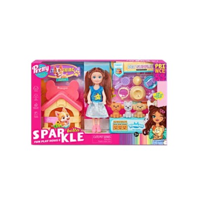 Σετ κούκλα με αξεσουάρ - 7018 - 917366