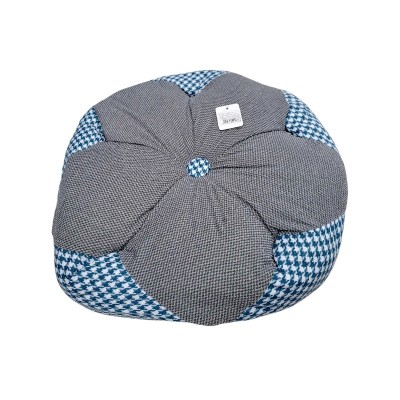Μαξιλάρι καρέκλας Πουφ - 50cm - 720186 - Grey/Blue