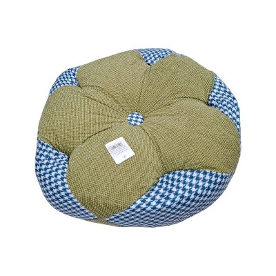 Μαξιλάρι καρέκλας Πουφ - 50cm - 720186 - Green/Blue