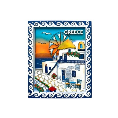 Τουριστικό μαγνητάκι Souvenir - Σετ 12pcs - Greece - 678522