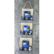 Διακοσμητικό Souvenir κρεμαστό με κορνίζες - Σετ 2 τεμάχια - L2016-17 - 125551