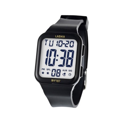 Ψηφιακό ρολόι χειρός - WF187 - Lasika - 115140 - Black/Black