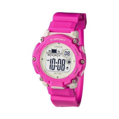 Ψηφιακό ρολόι χειρός - WF156 - Lasika - 115143 - Fuchsia