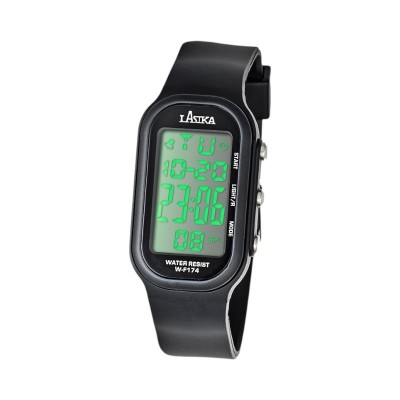 Ψηφιακό ρολόι χειρός - WF174 - Lasika - 115146 - Black/Black
