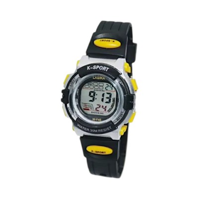 Ψηφιακό ρολόι χειρός - WF45 - Lasika - 115148 - Black/Yellow