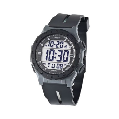 Ψηφιακό ρολόι χειρός - WF173 - Lasika - 115151 - Black/Grey