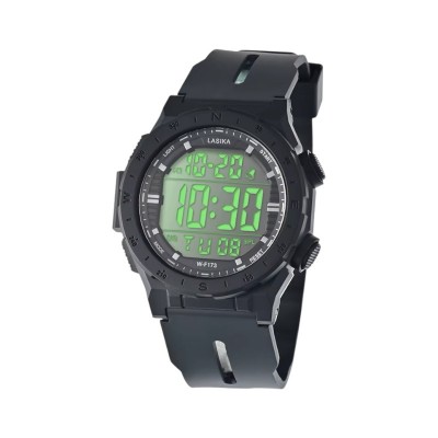 Ψηφιακό ρολόι χειρός - WF173 - Lasika - 115151 - Black/Black